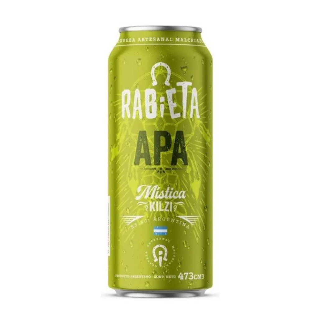 CERVEZA RABIETA APA LATA X 473 ml