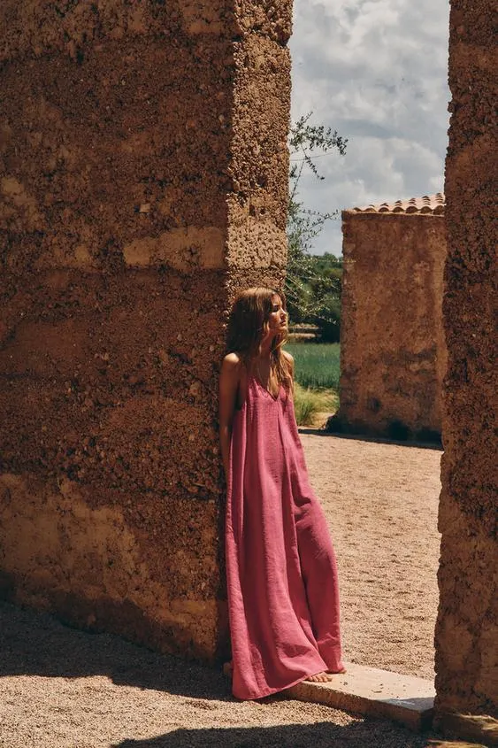 VESTIDO FLUIDO VOLUMEN