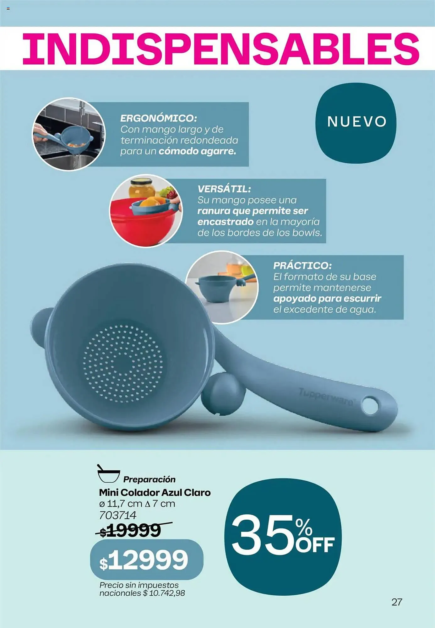 Ofertas de Folleto Tupperware 21 de septiembre al 5 de octubre 2025 - Página 28 del catálogo