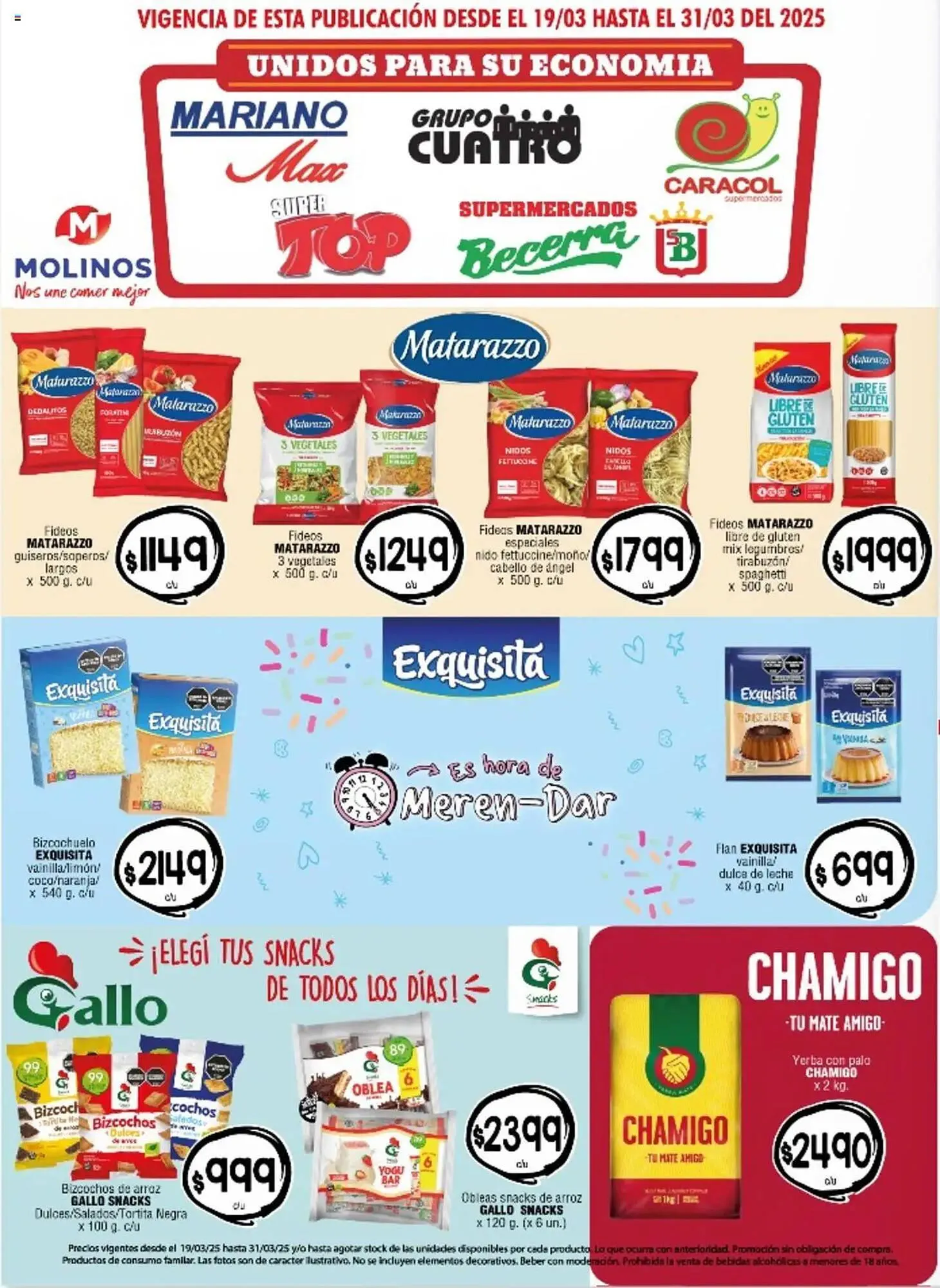Ofertas de Catálogo Supermercados Mariano Max 19 de marzo al 31 de marzo 2025 - Página 11 del catálogo