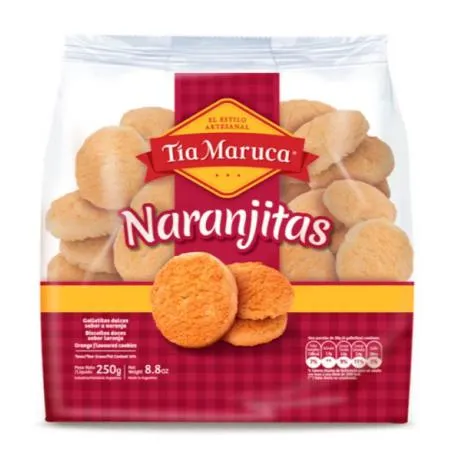 GALLETAS DULCES TIA MARUCA NARANJITAS 250 GRS