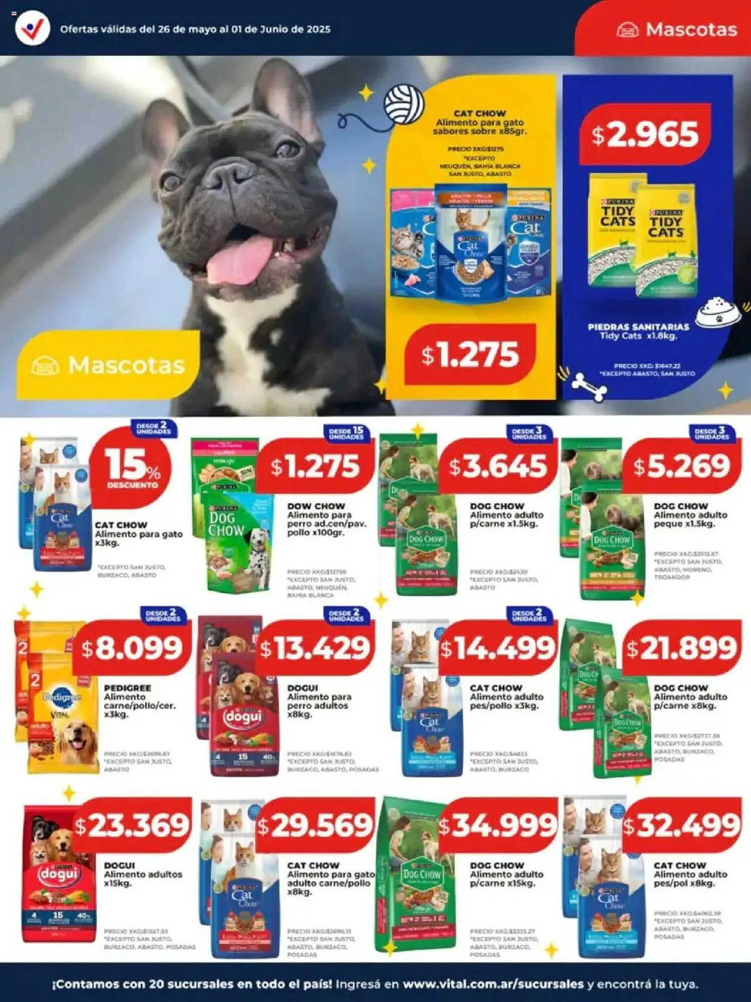 Ofertas de Catálogo Supermayorista Vital 26 de mayo al 2 de junio 2025 - Página 87 del catálogo