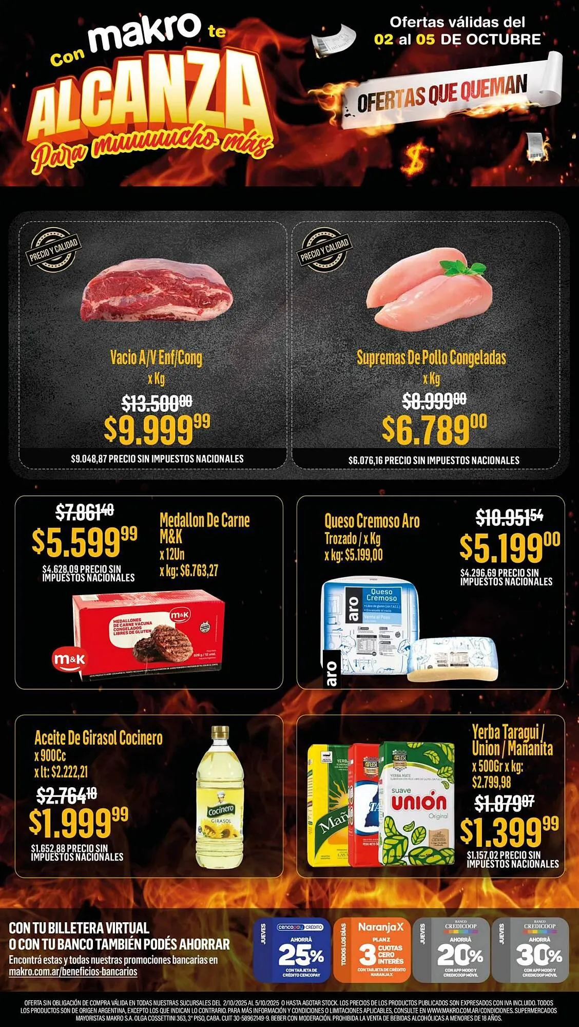 Ofertas de Catálogo Makro 2 de octubre al 5 de octubre 2025 - Página 1 del catálogo