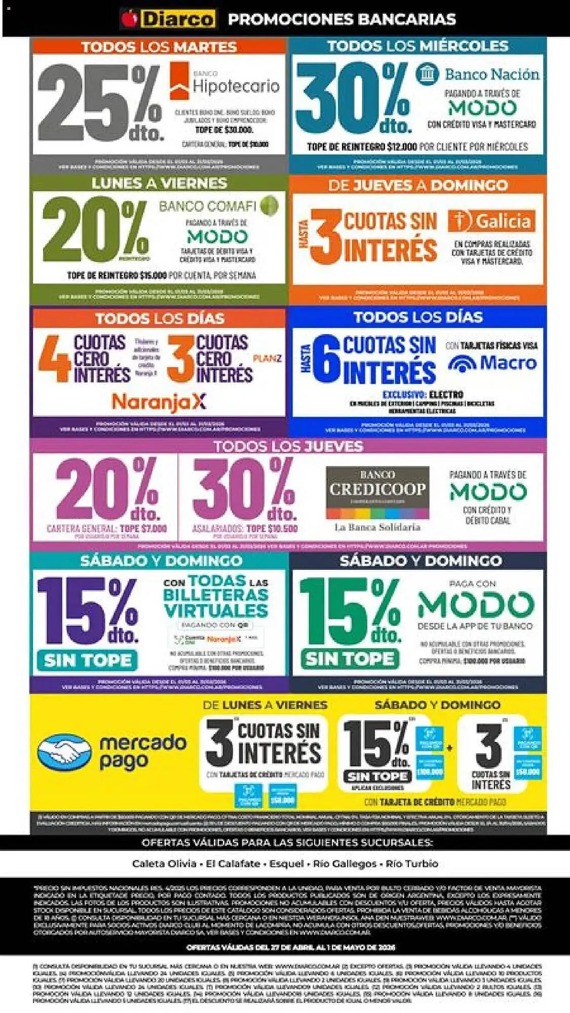 Ofertas de Catálogo Diarco 27 de abril al 30 de abril 2026 - Página 21 del catálogo