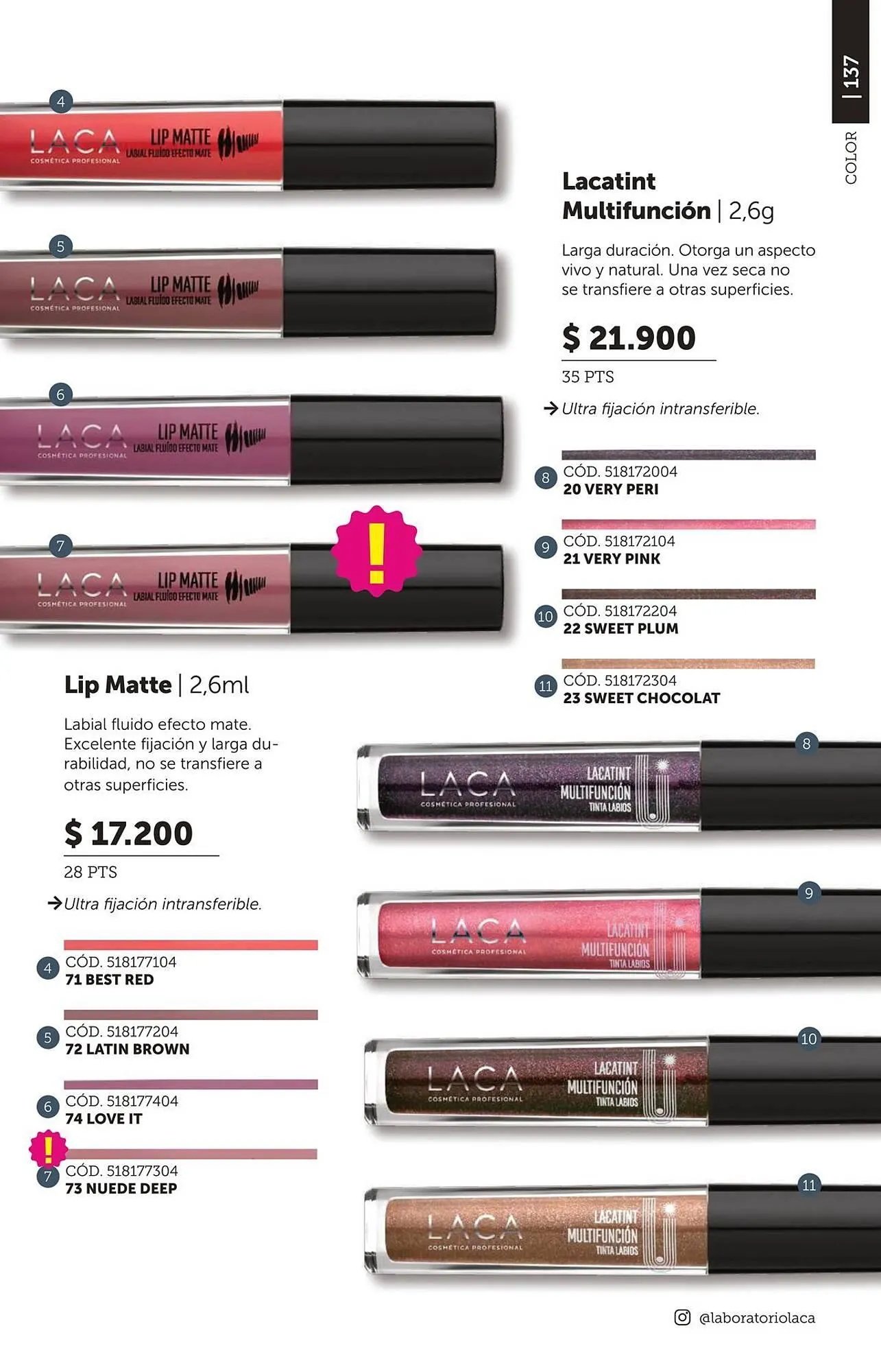 Ofertas de Catálogo Laboratorio LACA 15 de abril al 30 de abril 2025 - Página 137 del catálogo