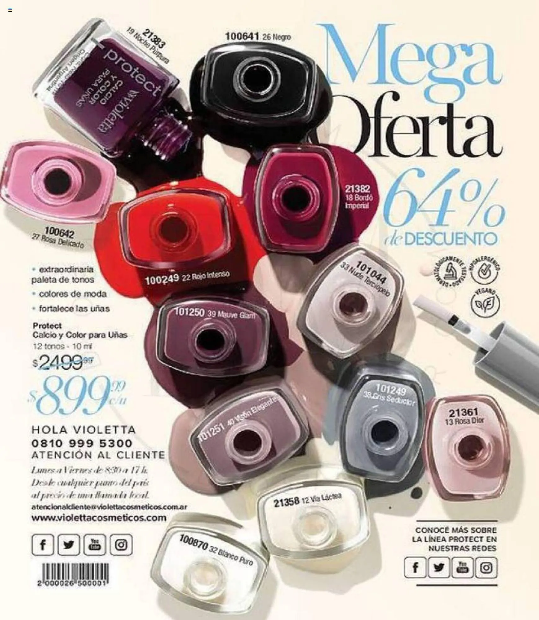 Ofertas de Catálogo Violetta Cosméticos 26 de septiembre al 9 de octubre 2023 - Página 148 del catálogo