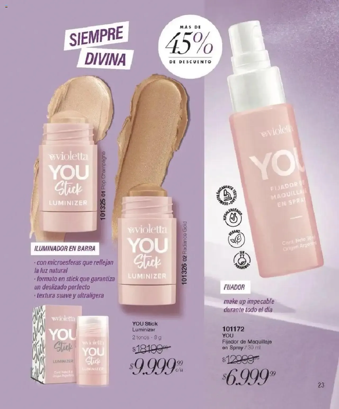 Ofertas de Violetta catálogo 10 3 de julio al 31 de diciembre 2024 - Página 23 del catálogo