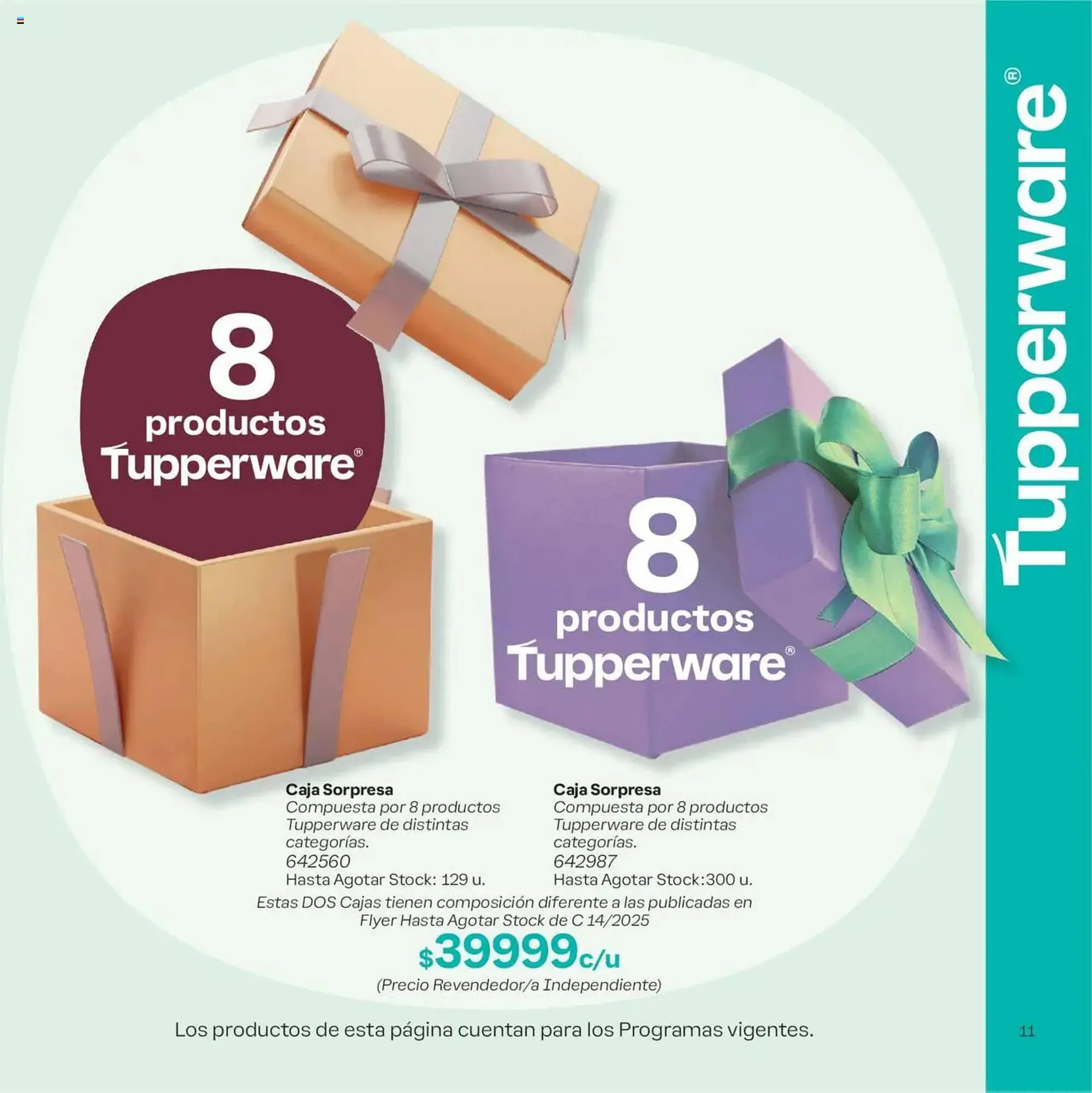 Ofertas de Folleto Tupperware 15 de septiembre al 22 de septiembre 2025 - Página 11 del catálogo