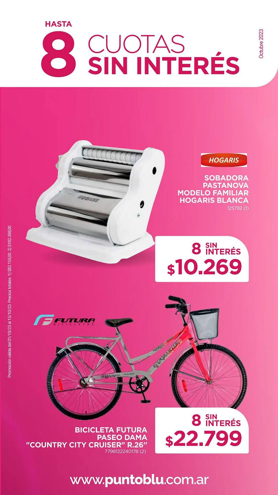 Ofertas de Catálogo Punto Blu 2 de octubre al 15 de octubre 2023 - Página 18 del catálogo