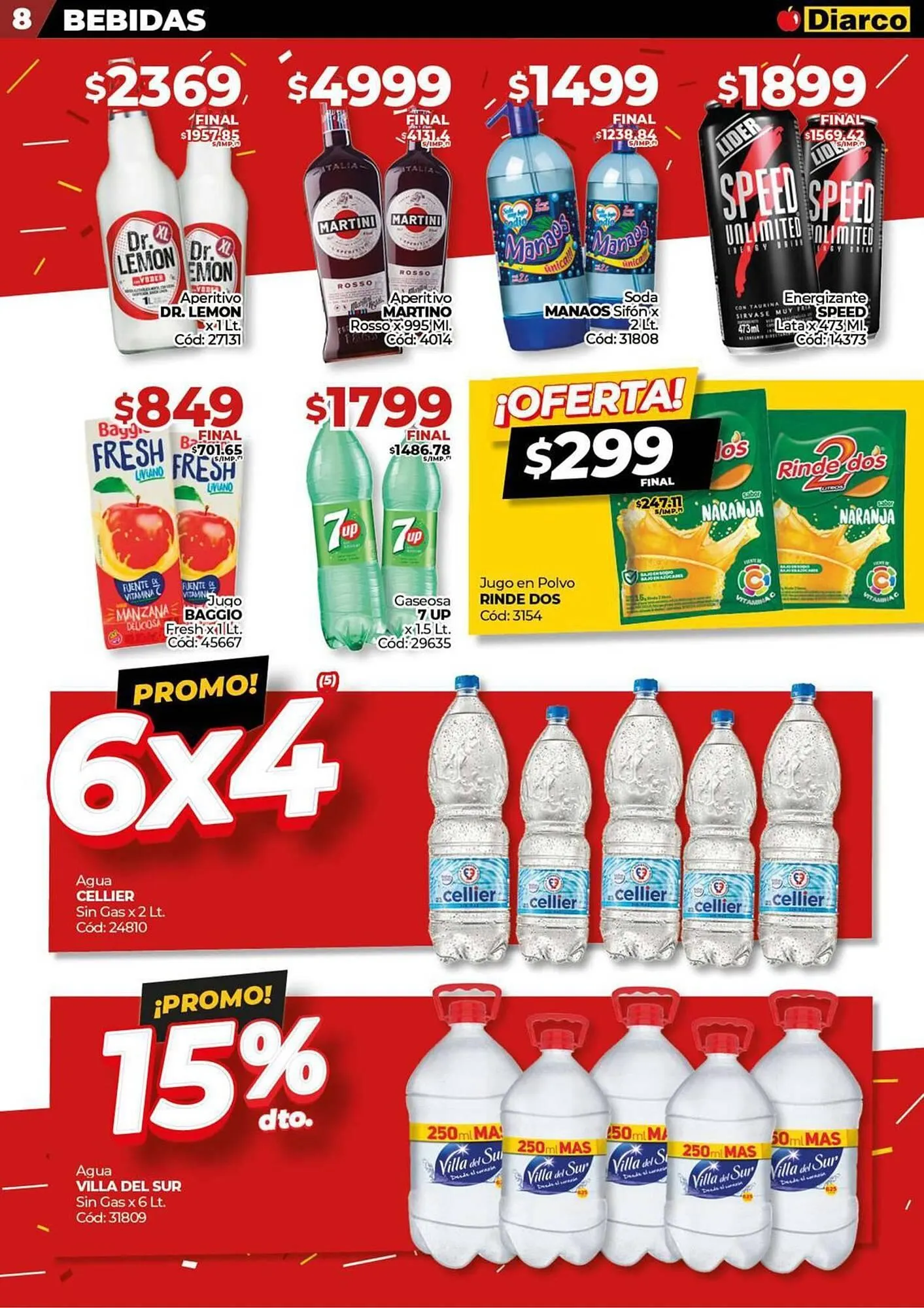 Ofertas de Catálogo Diarco 4 de agosto al 8 de agosto 2025 - Página 8 del catálogo