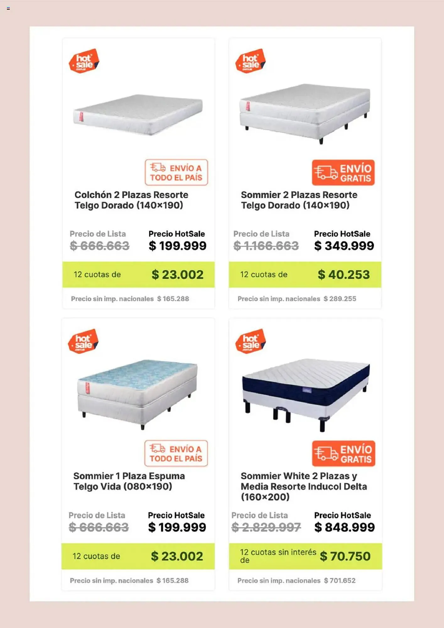 Ofertas de Catálogo Sommier Center 12 de mayo al 15 de mayo 2025 - Página 2 del catálogo