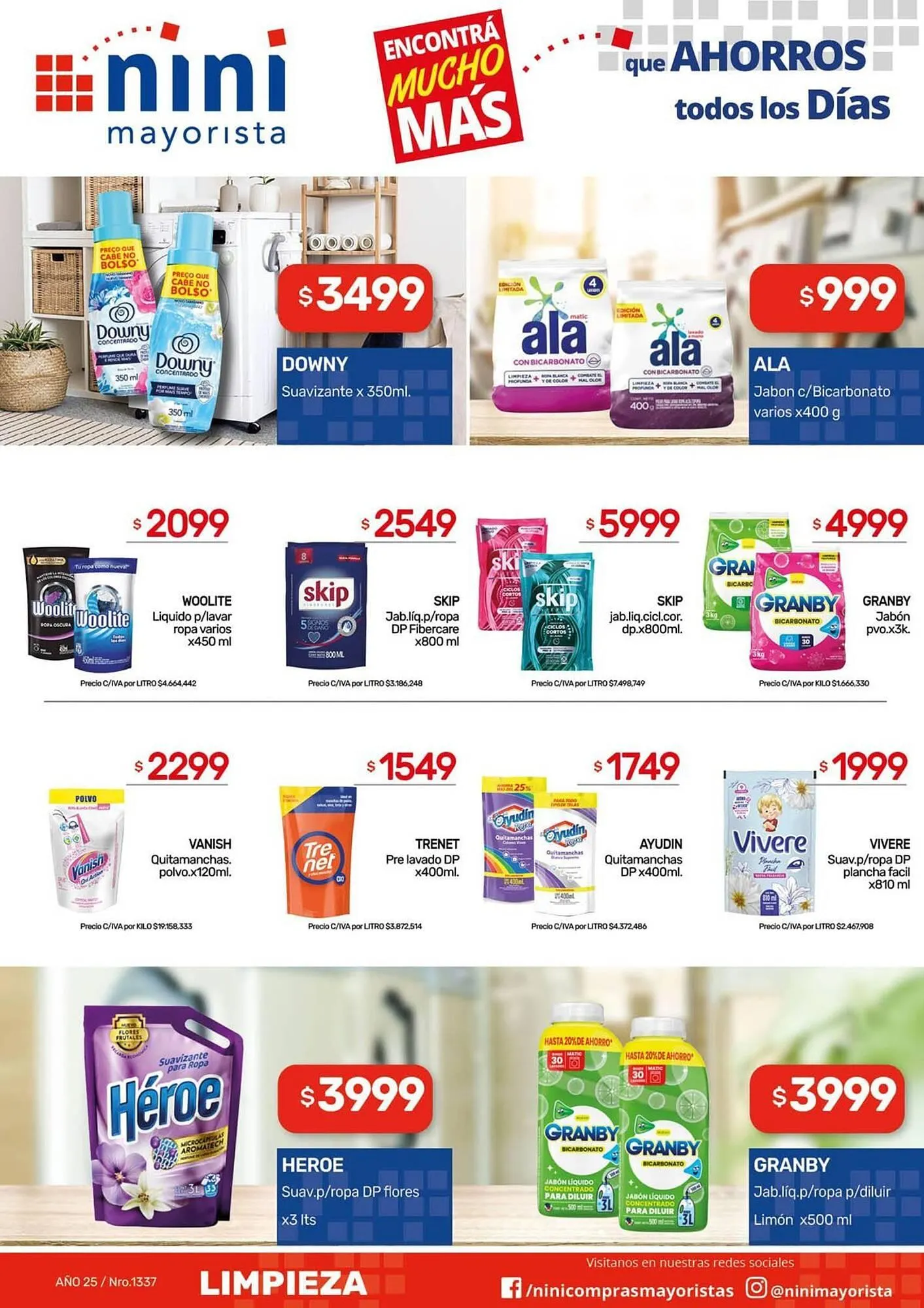 Ofertas de Catálogo Nini Mayorista 8 de diciembre al 14 de diciembre 2025 - Página 10 del catálogo