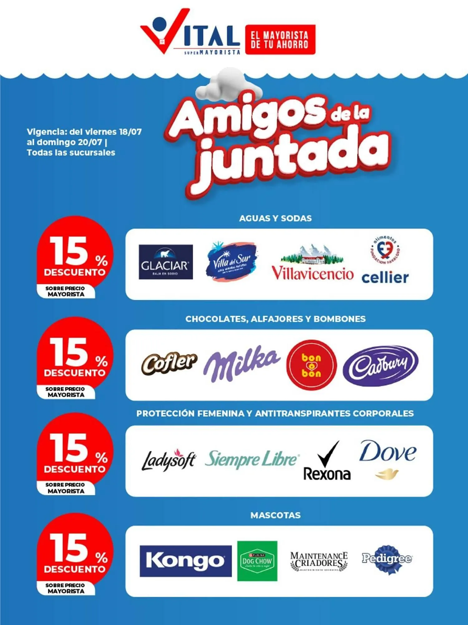 Ofertas de Catálogo Supermayorista Vital 18 de julio al 20 de julio 2025 - Página 4 del catálogo