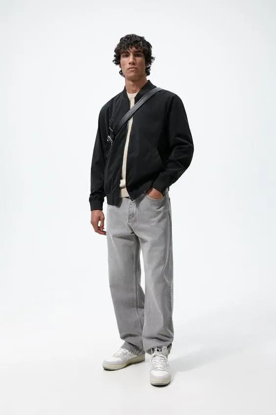 CAZADORA BOMBER BÁSICA