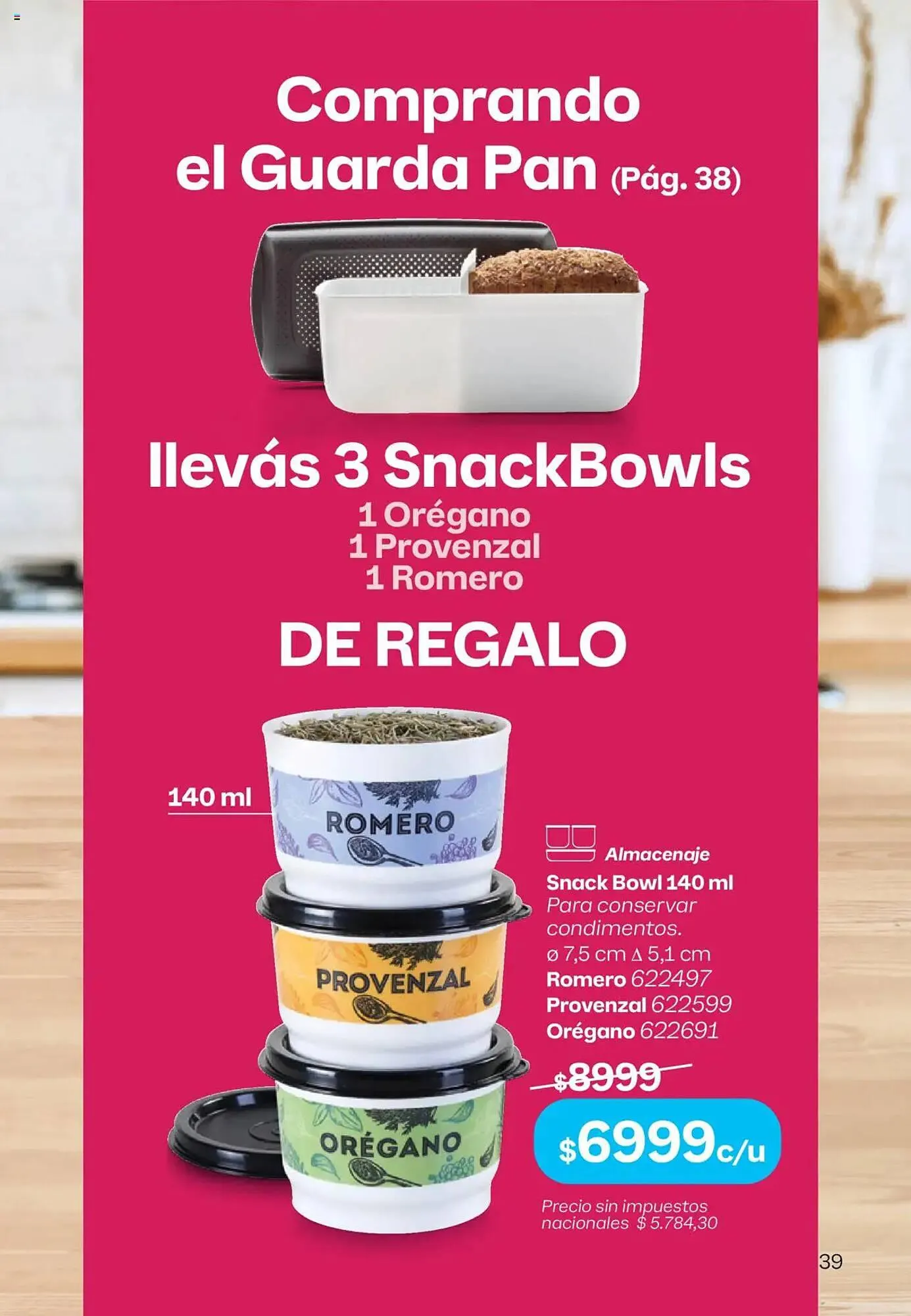 Ofertas de Folleto Tupperware 21 de septiembre al 5 de octubre 2025 - Página 40 del catálogo