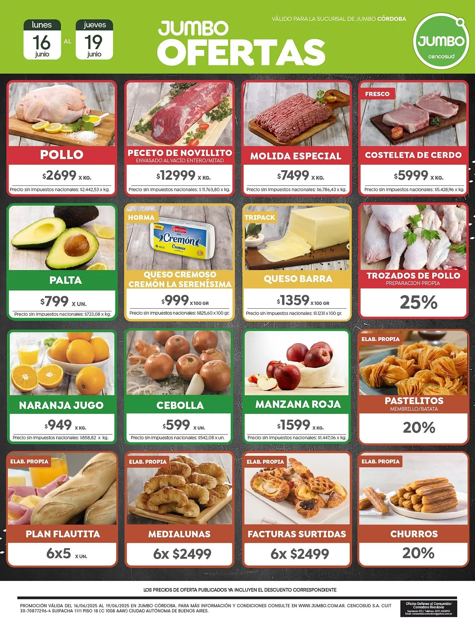 Ofertas de Catálogo Jumbo 16 de junio al 19 de junio 2025 - Página 1 del catálogo