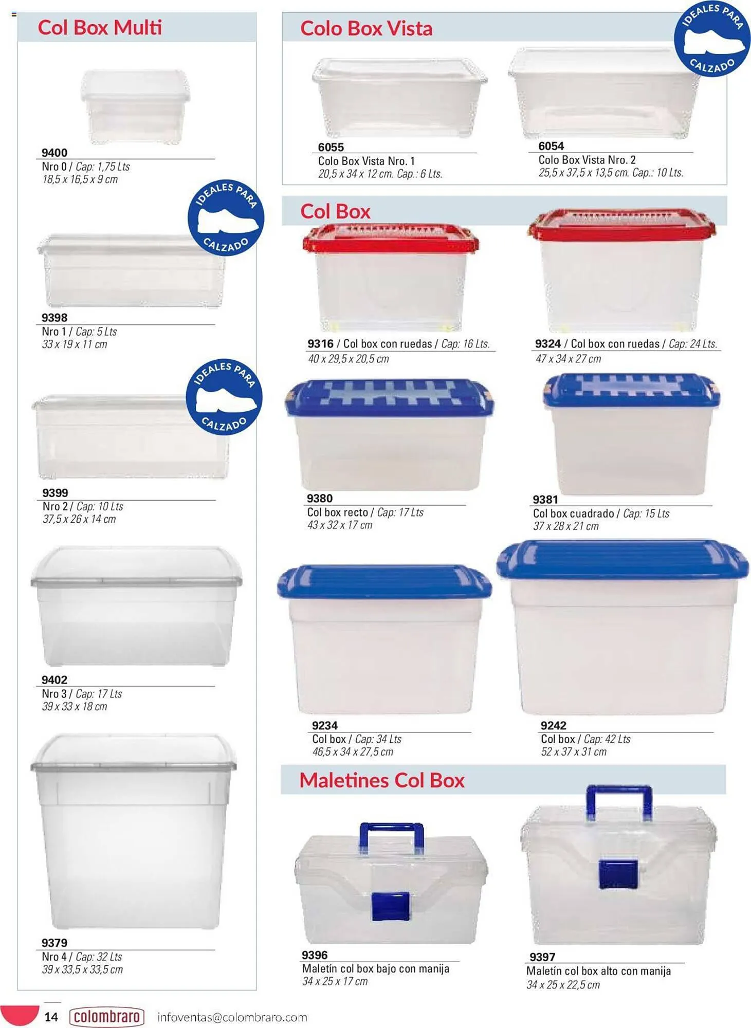 Ofertas de Catálogo Colombraro 1 de enero al 31 de diciembre 2024 - Página 14 del catálogo
