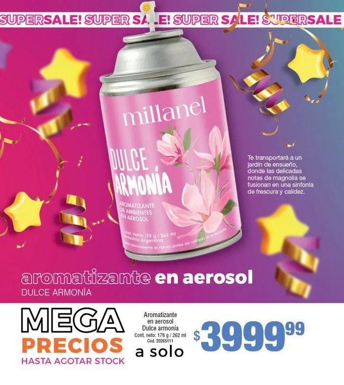 Ofertas de Catálogo Millanel Cosmética C10 26 de agosto al 22 de septiembre 2024 - Página 120 del catálogo