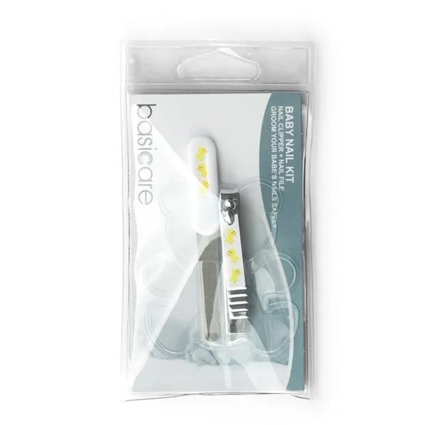 Basicare Set Para Uñas Bebe (Lima Y Cortauñas)
