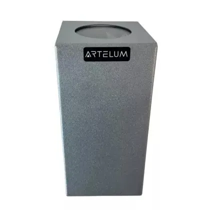 Aplique de exterior bidireccional Nico 2 luces gris