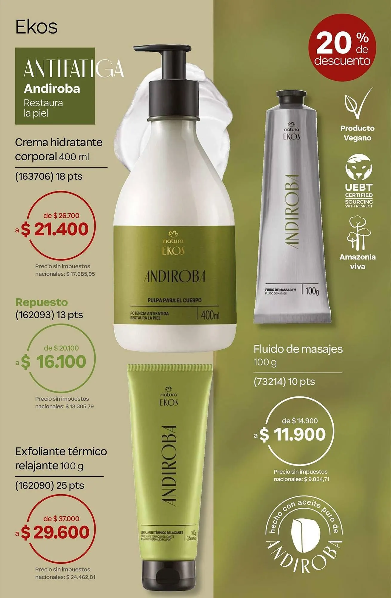 Ofertas de Catálogo Natura 1 de julio al 31 de julio 2026 - Página 185 del catálogo
