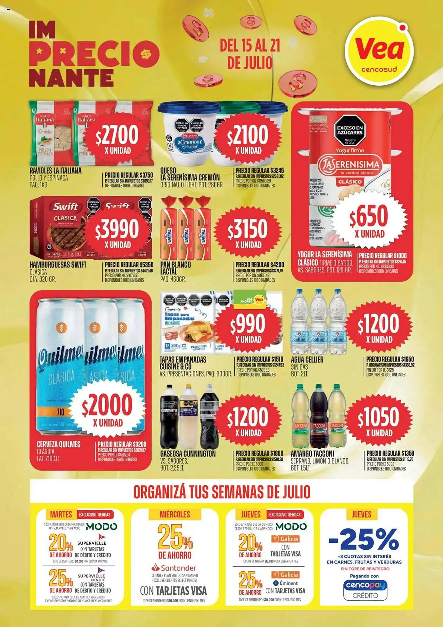 Ofertas de Catálogo Supermercados Vea 15 de julio al 21 de julio 2025 - Página 3 del catálogo