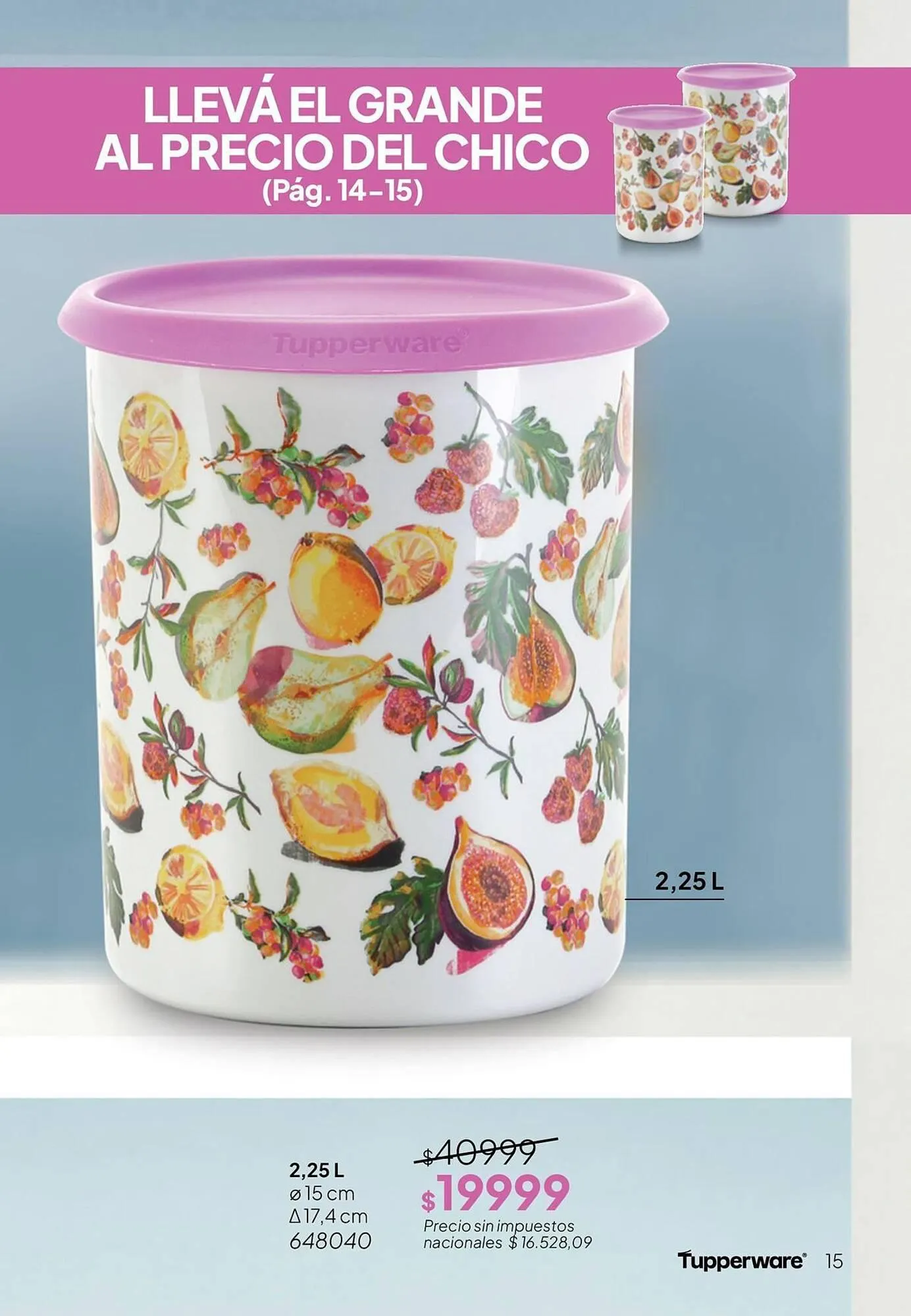 Ofertas de Folleto Tupperware 1 de julio al 31 de julio 2026 - Página 16 del catálogo