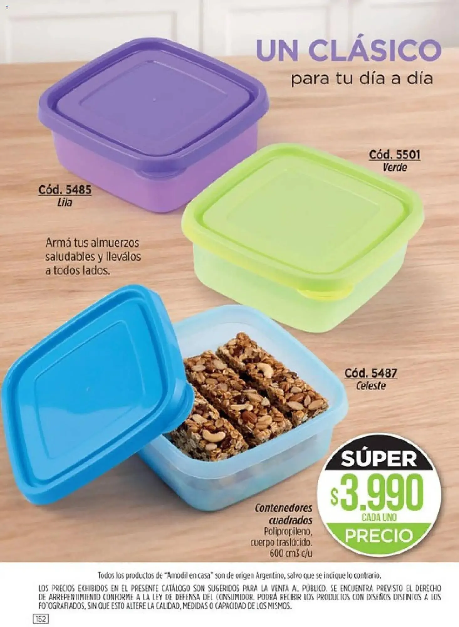 Ofertas de Catálogo Amodil 8 de abril al 21 de junio 2026 - Página 152 del catálogo