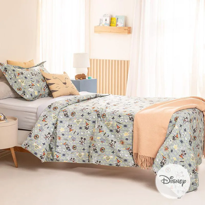 Funda de Acolchado 1 Plaza Gamer Mickey