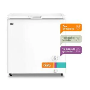 Freezer Gafa Inverter FGHI200B-M 205L Blanco