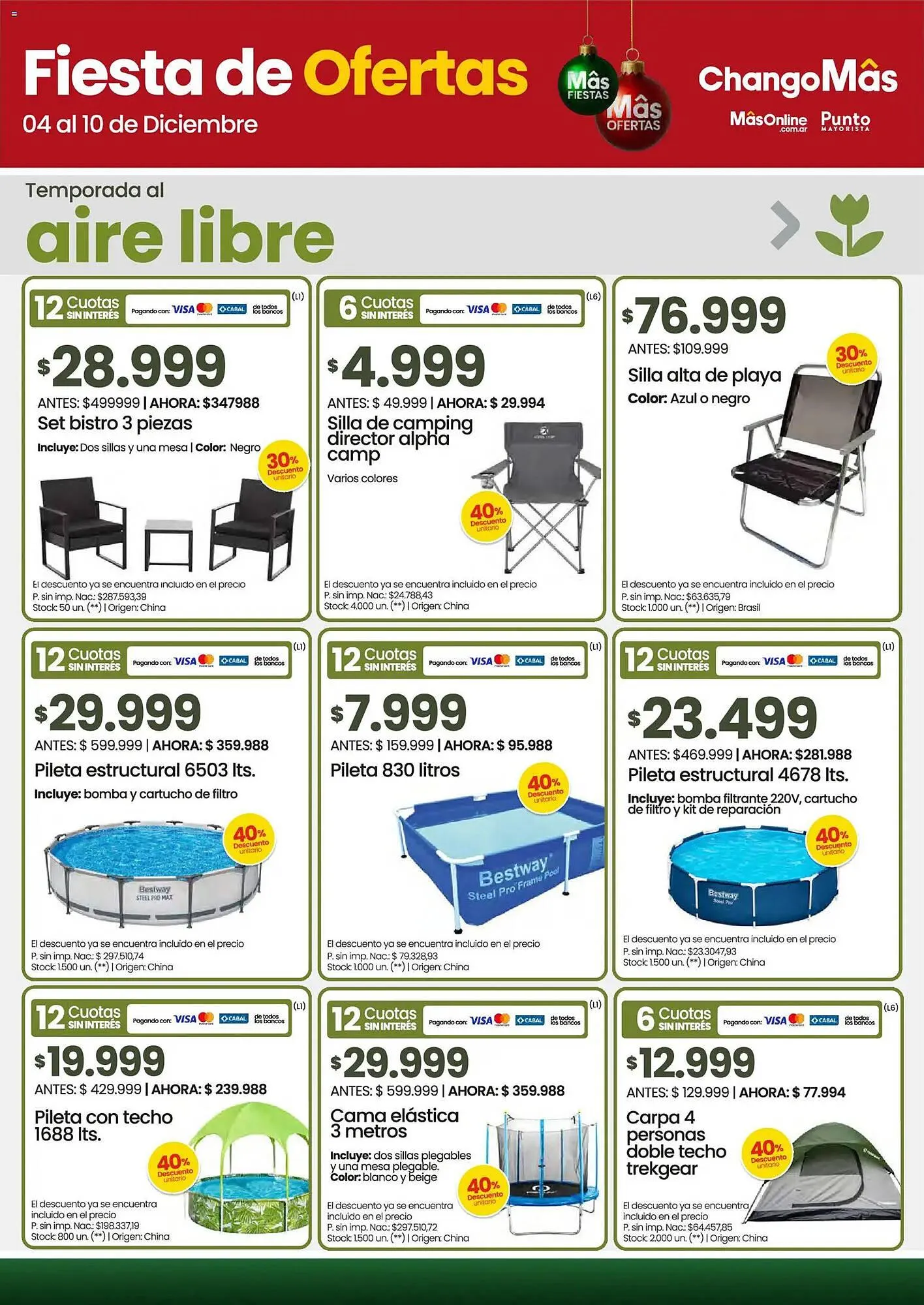 Ofertas de Catálogo Changomas 4 de diciembre al 10 de diciembre 2025 - Página 10 del catálogo