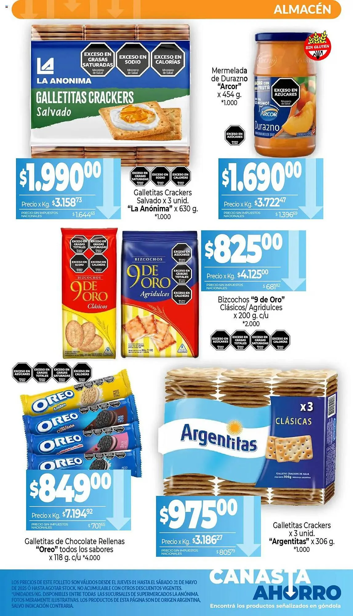 Ofertas de Catálogo La Anonima 1 de mayo al 31 de mayo 2025 - Página 6 del catálogo