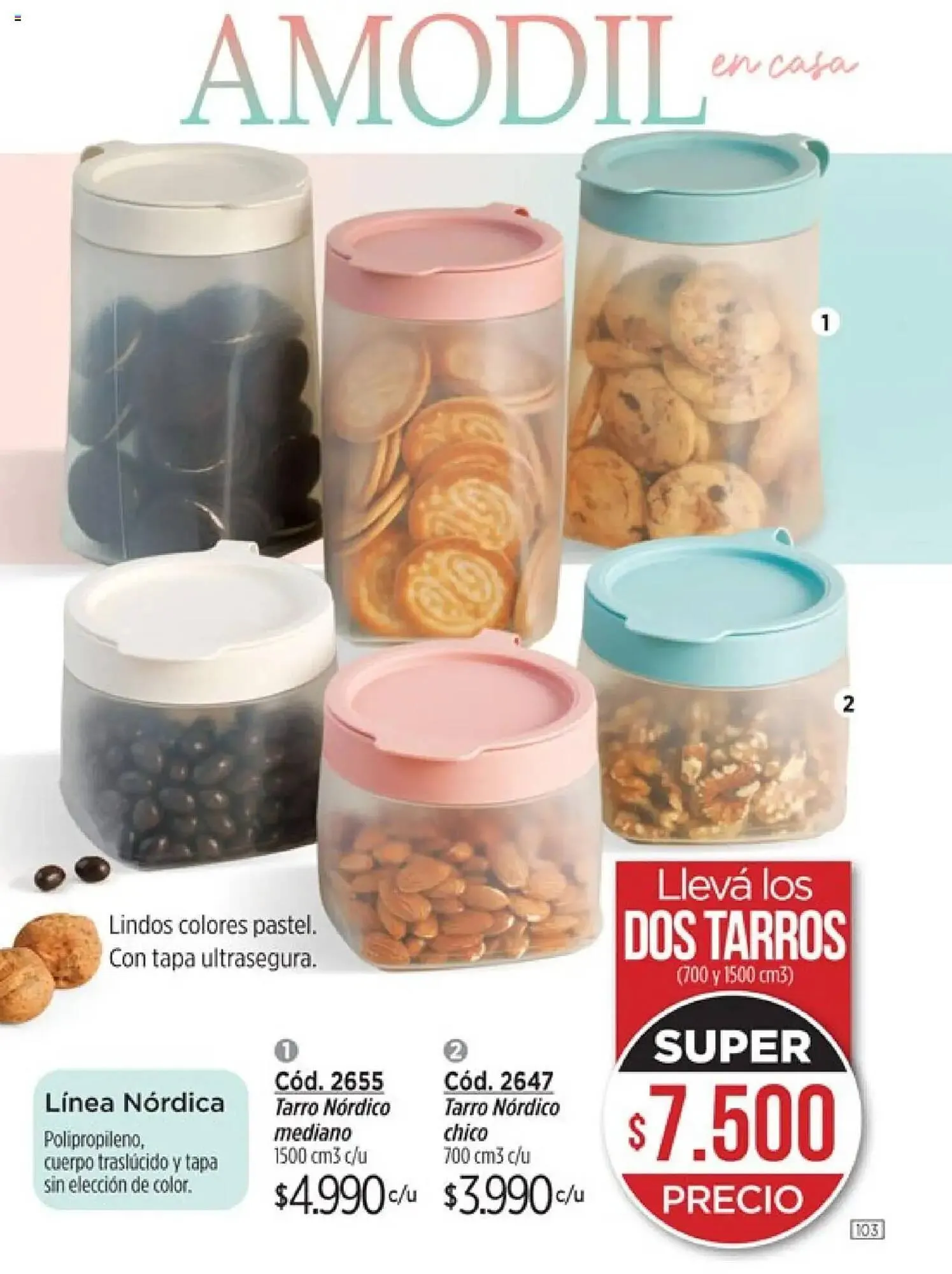 Ofertas de Catálogo Amodil 26 de junio al 21 de julio 2025 - Página 103 del catálogo