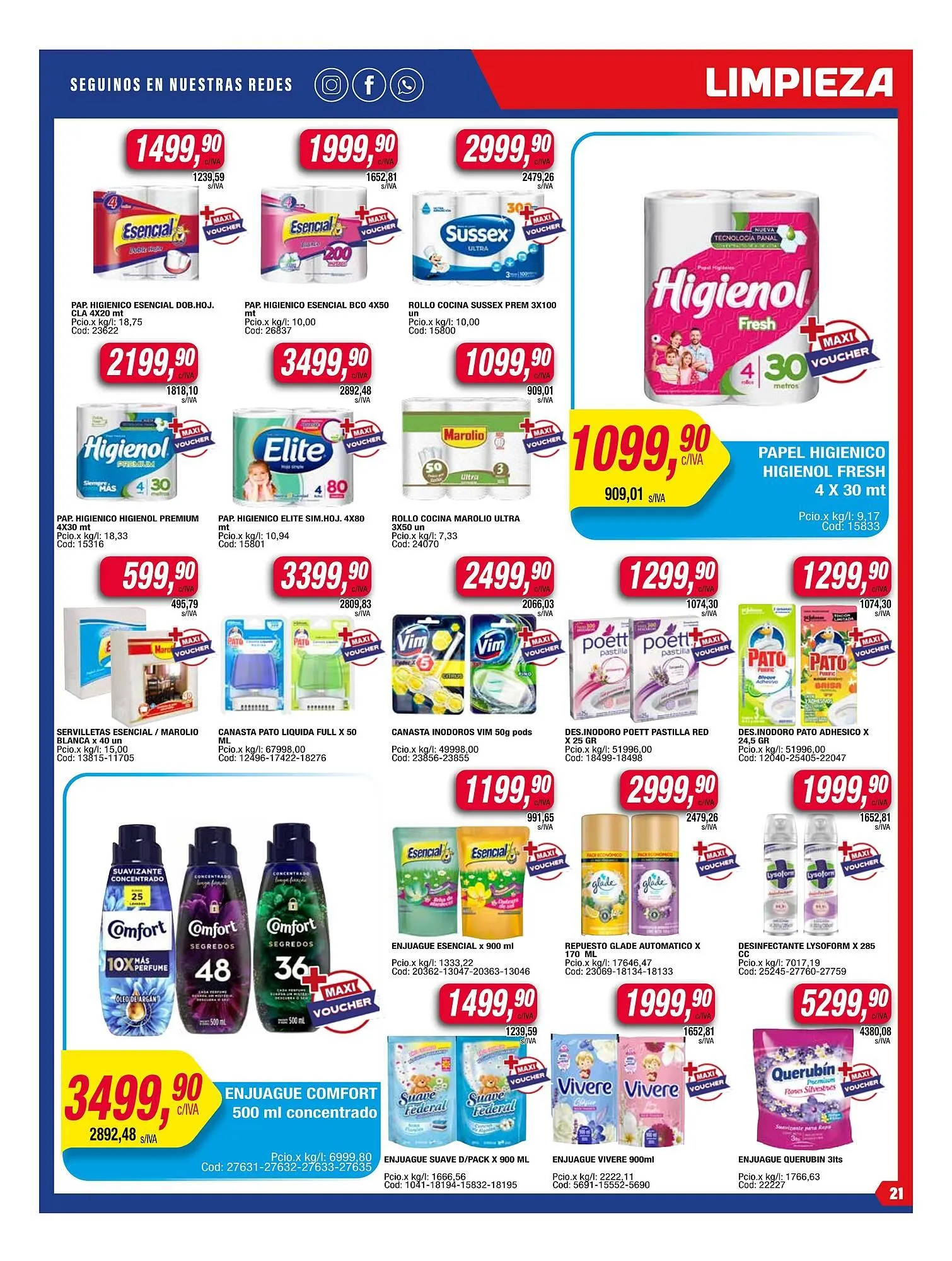 Ofertas de Catálogo Maxiconsumo 28 de julio al 4 de agosto 2025 - Página 21 del catálogo