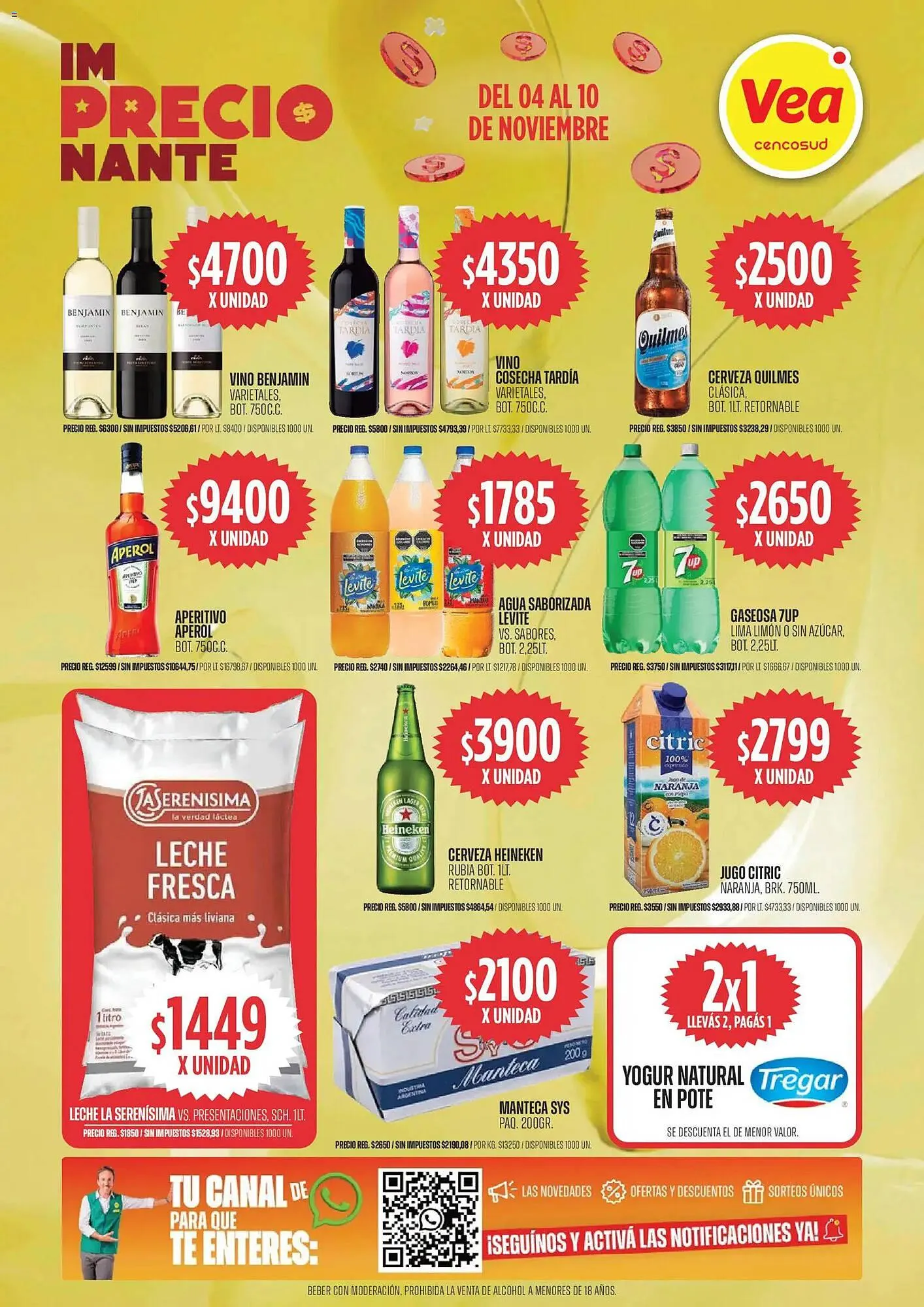 Ofertas de Catálogo Supermercados Vea 4 de noviembre al 11 de noviembre 2025 - Página 4 del catálogo