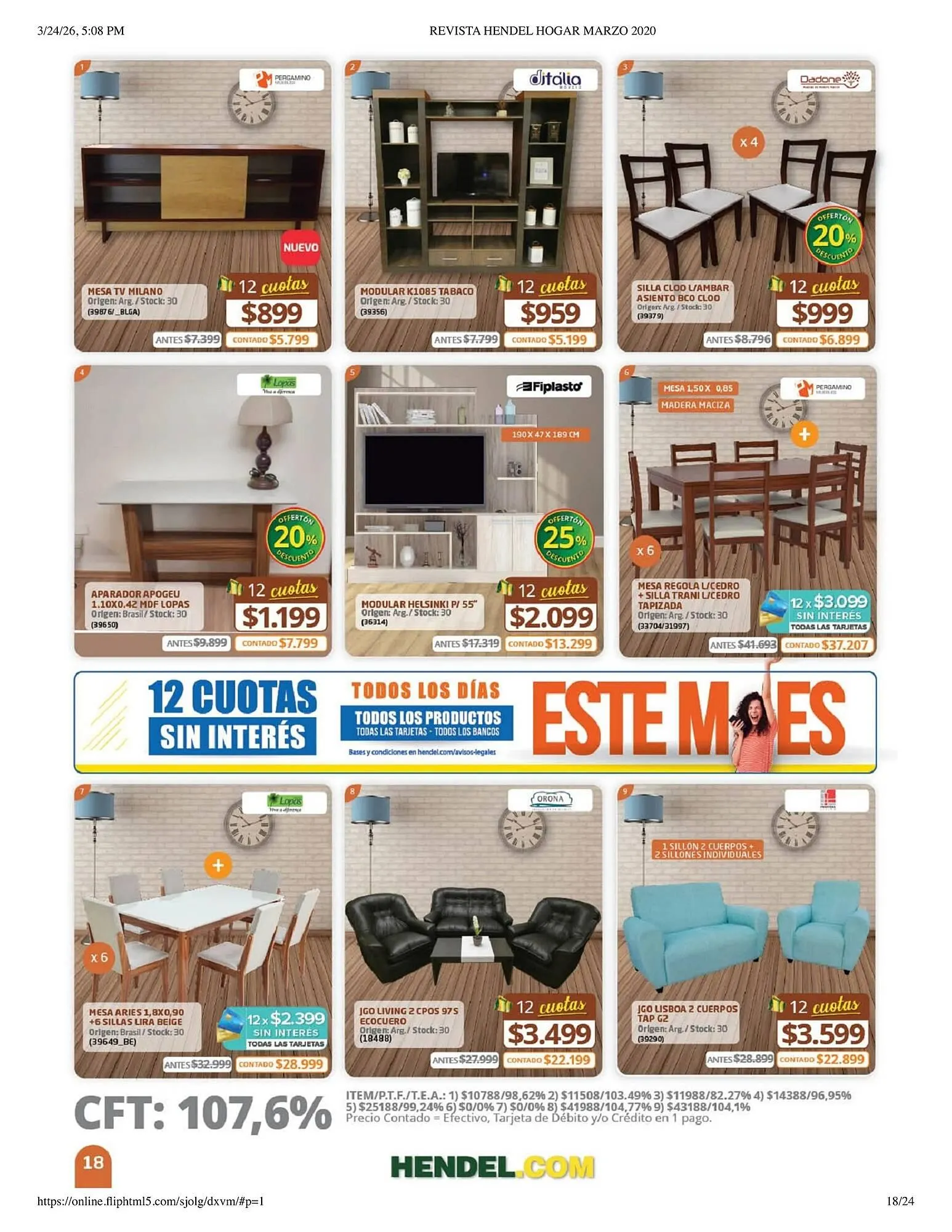 Ofertas de Catálogo Hendel 24 de marzo al 31 de marzo 2026 - Página 18 del catálogo