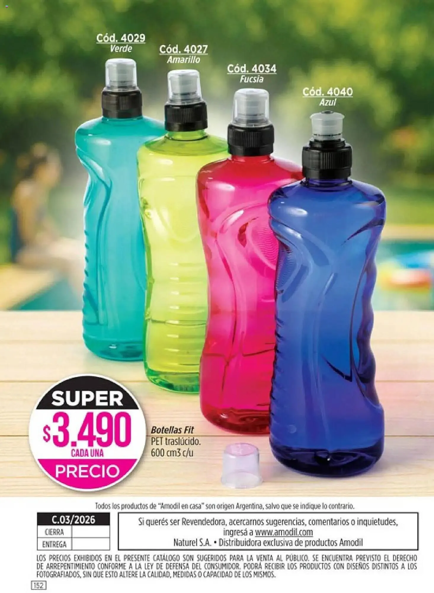 Ofertas de Catálogo Amodil 1 de marzo al 31 de marzo 2026 - Página 152 del catálogo