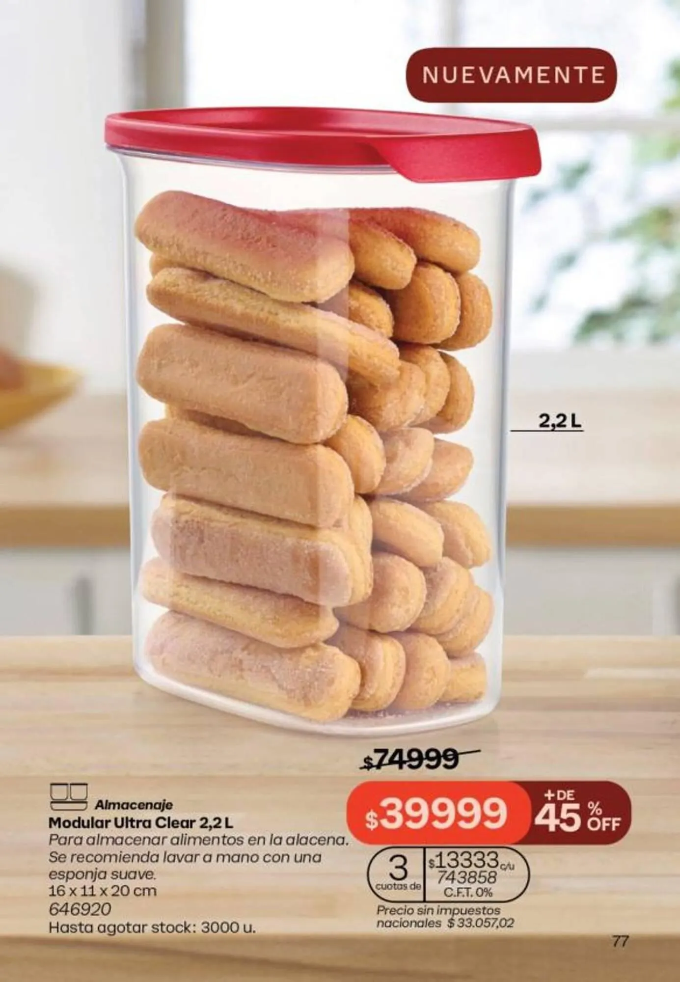 Ofertas de Folleto Tupperware 1 de octubre al 31 de octubre 2025 - Página 78 del catálogo