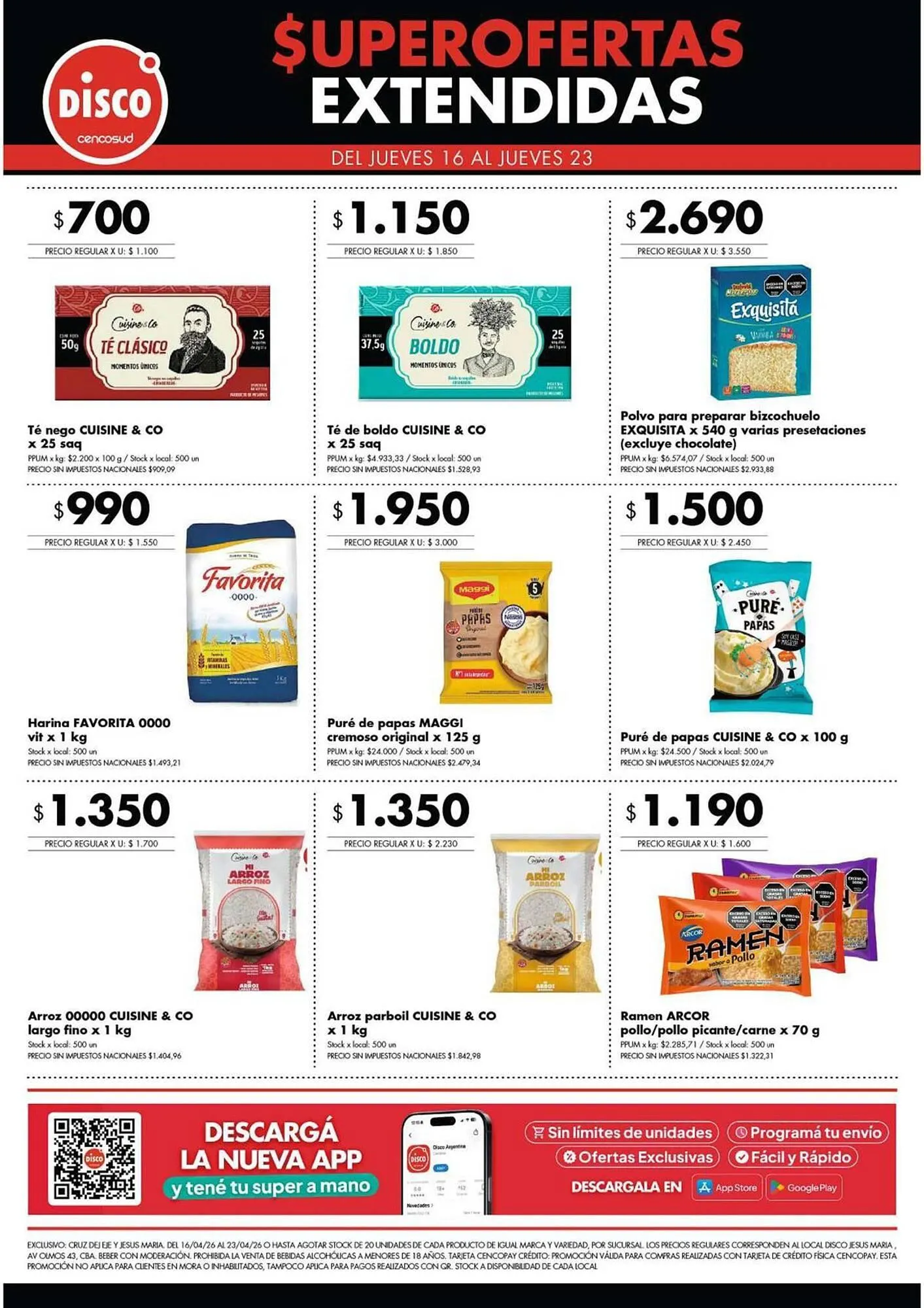 Ofertas de Folleto Disco 16 de abril al 23 de abril 2026 - Página 3 del catálogo