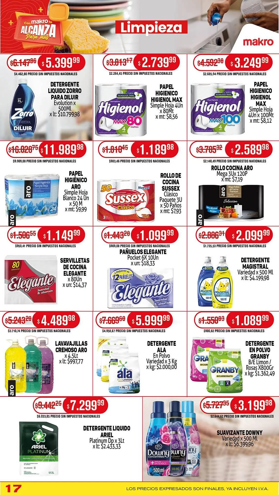 Ofertas de Catálogo Makro 12 de junio al 18 de junio 2025 - Página 17 del catálogo