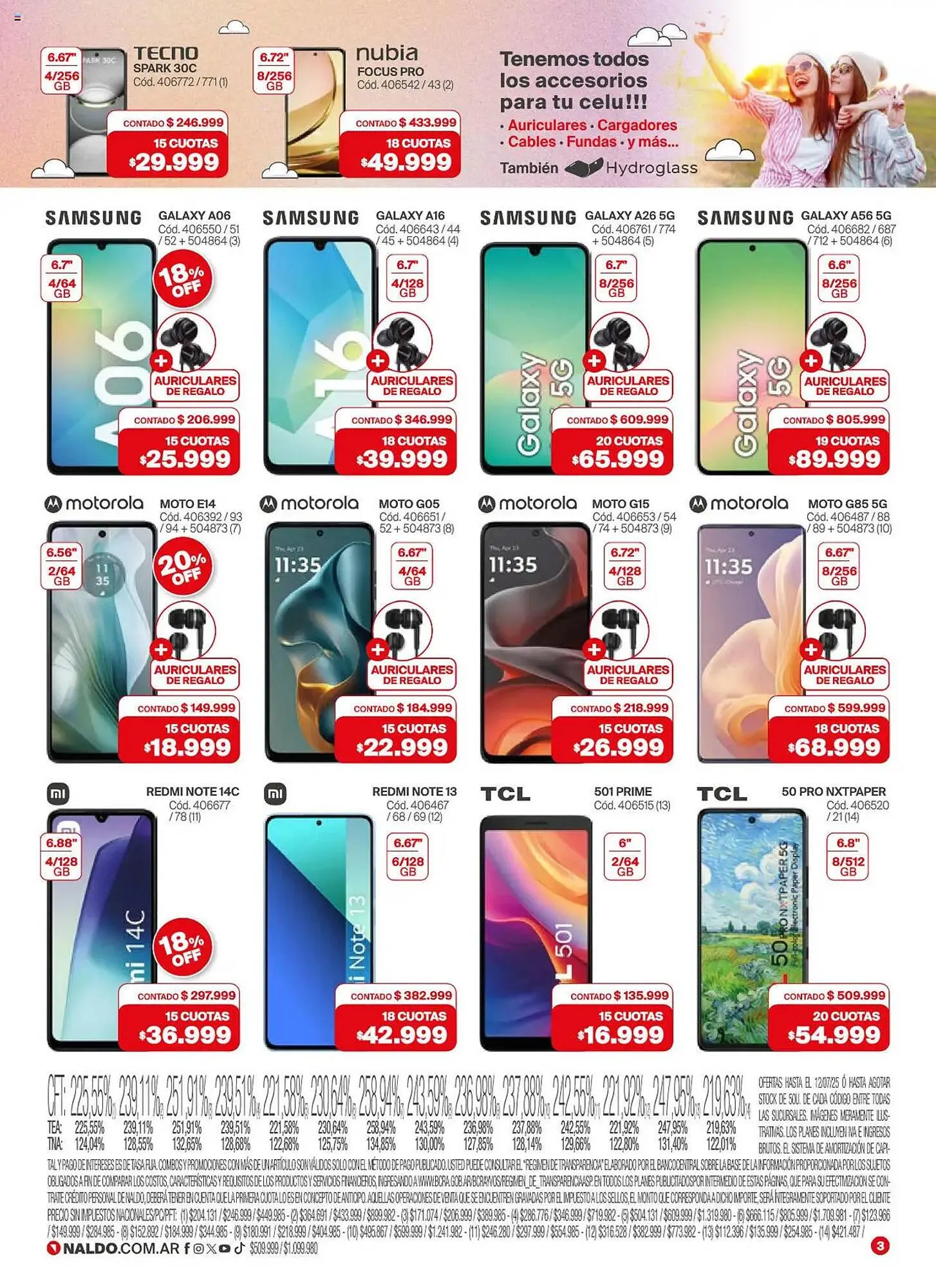 Ofertas de Catálogo Naldo Lombardi 1 de julio al 4 de agosto 2025 - Página 3 del catálogo