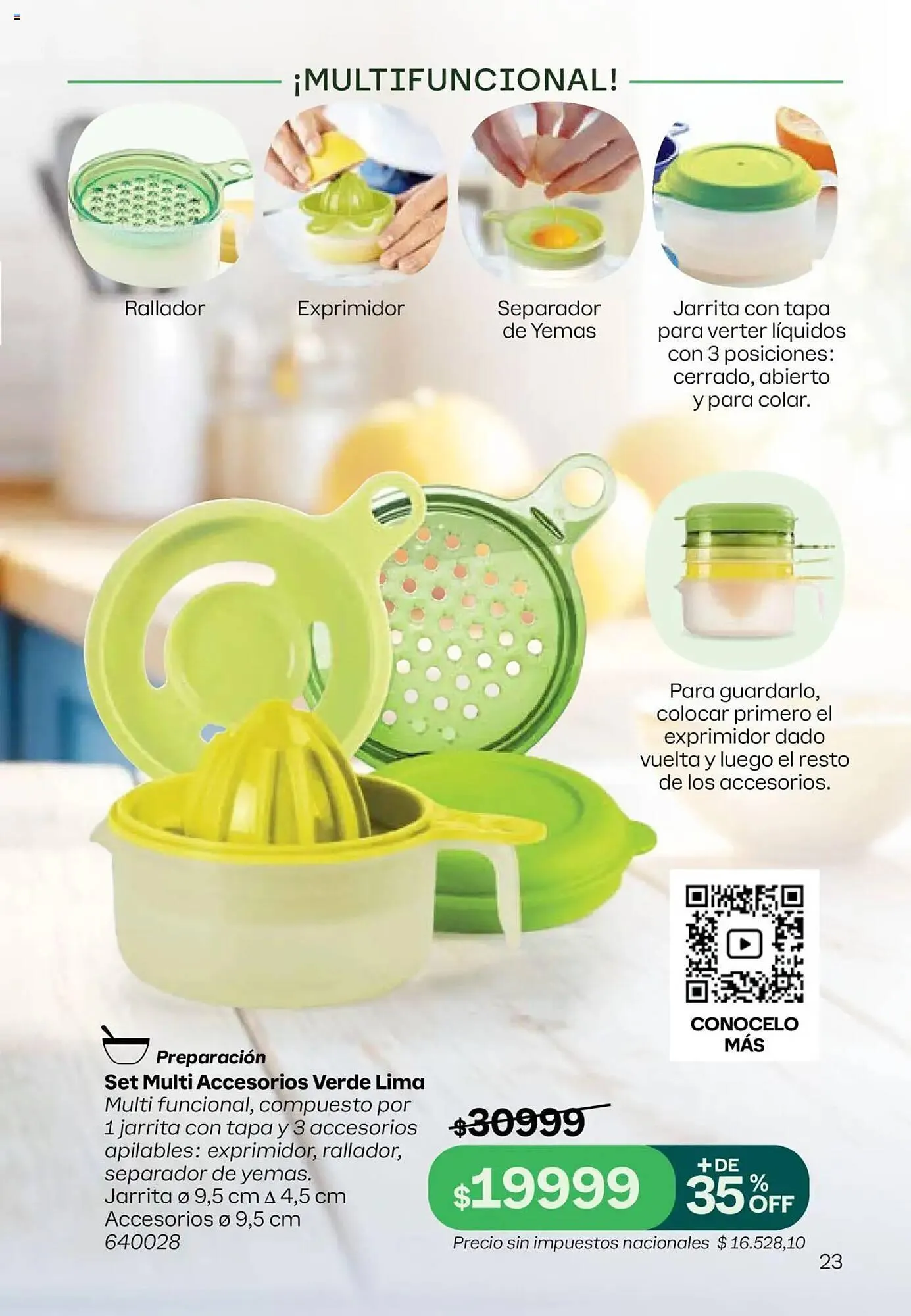 Ofertas de Catálogo Tupperware 29 de mayo al 12 de junio 2025 - Página 24 del catálogo