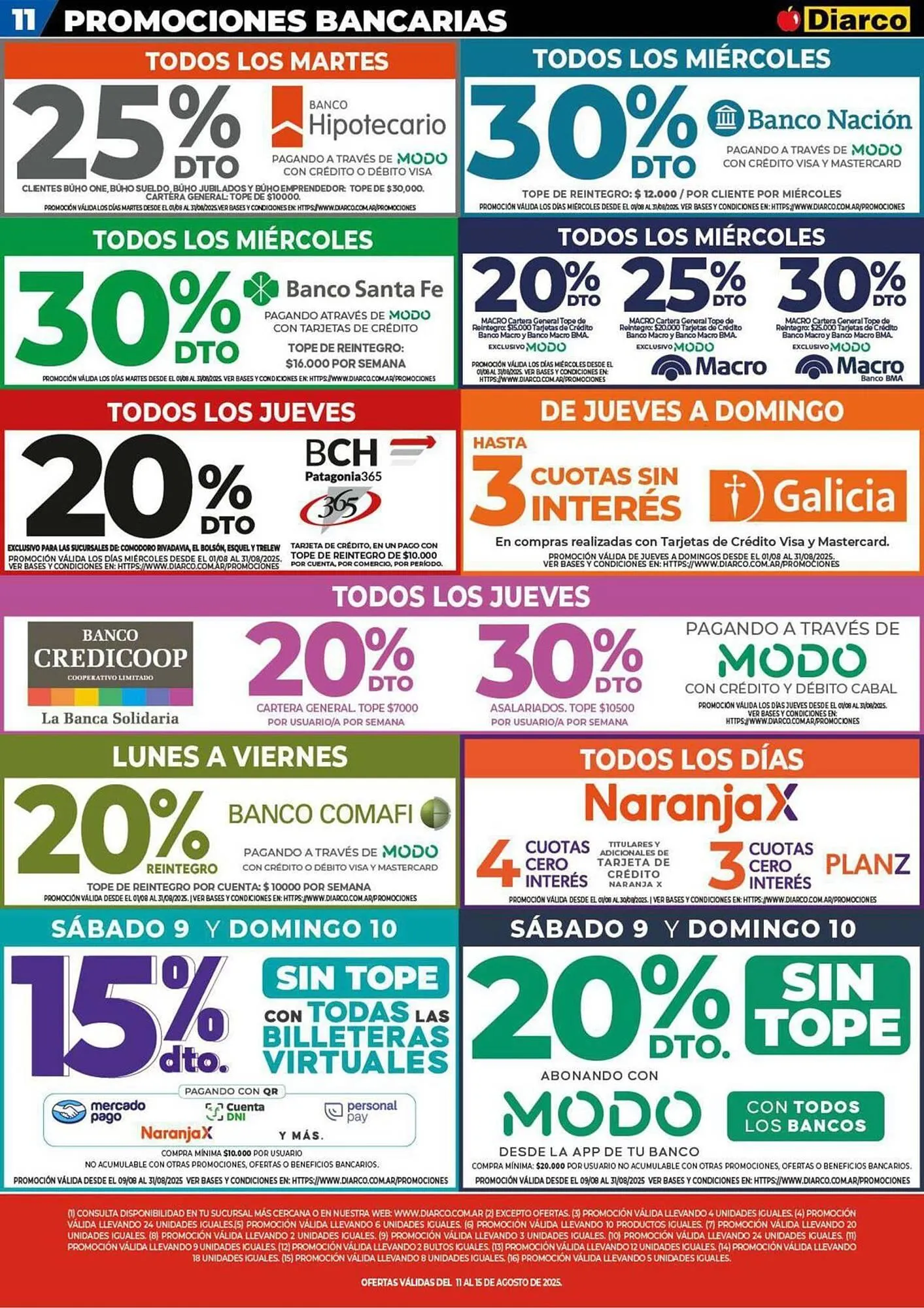 Ofertas de Catálogo Diarco 11 de agosto al 15 de agosto 2025 - Página 11 del catálogo