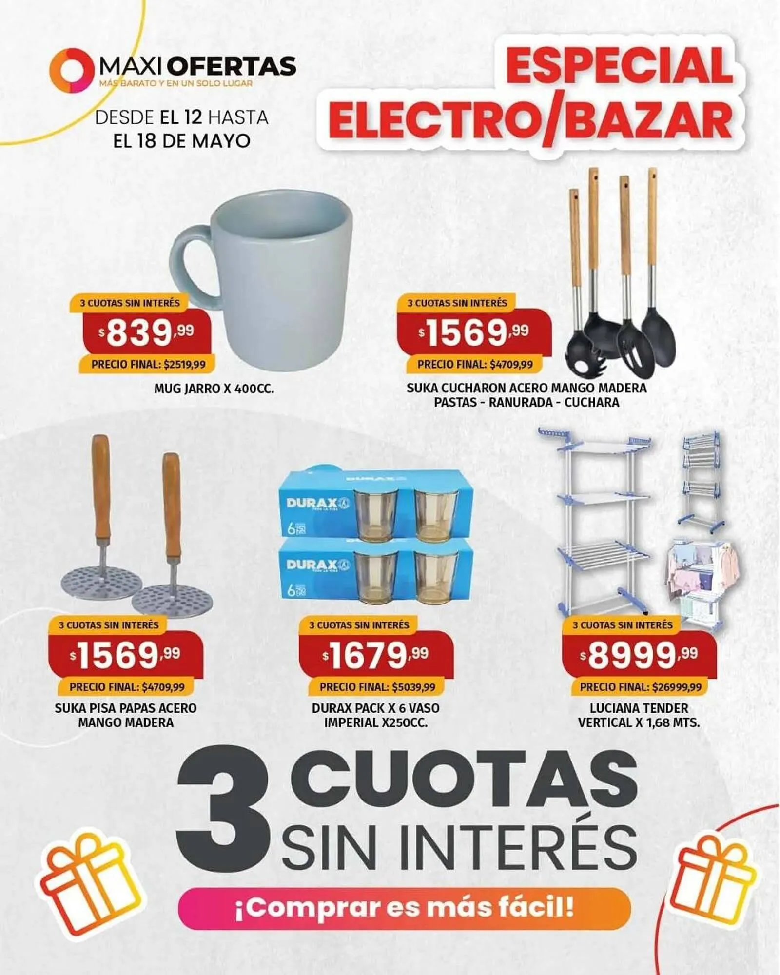 Ofertas de Catálogo Maxi Ofertas 13 de mayo al 18 de mayo 2025 - Página 3 del catálogo