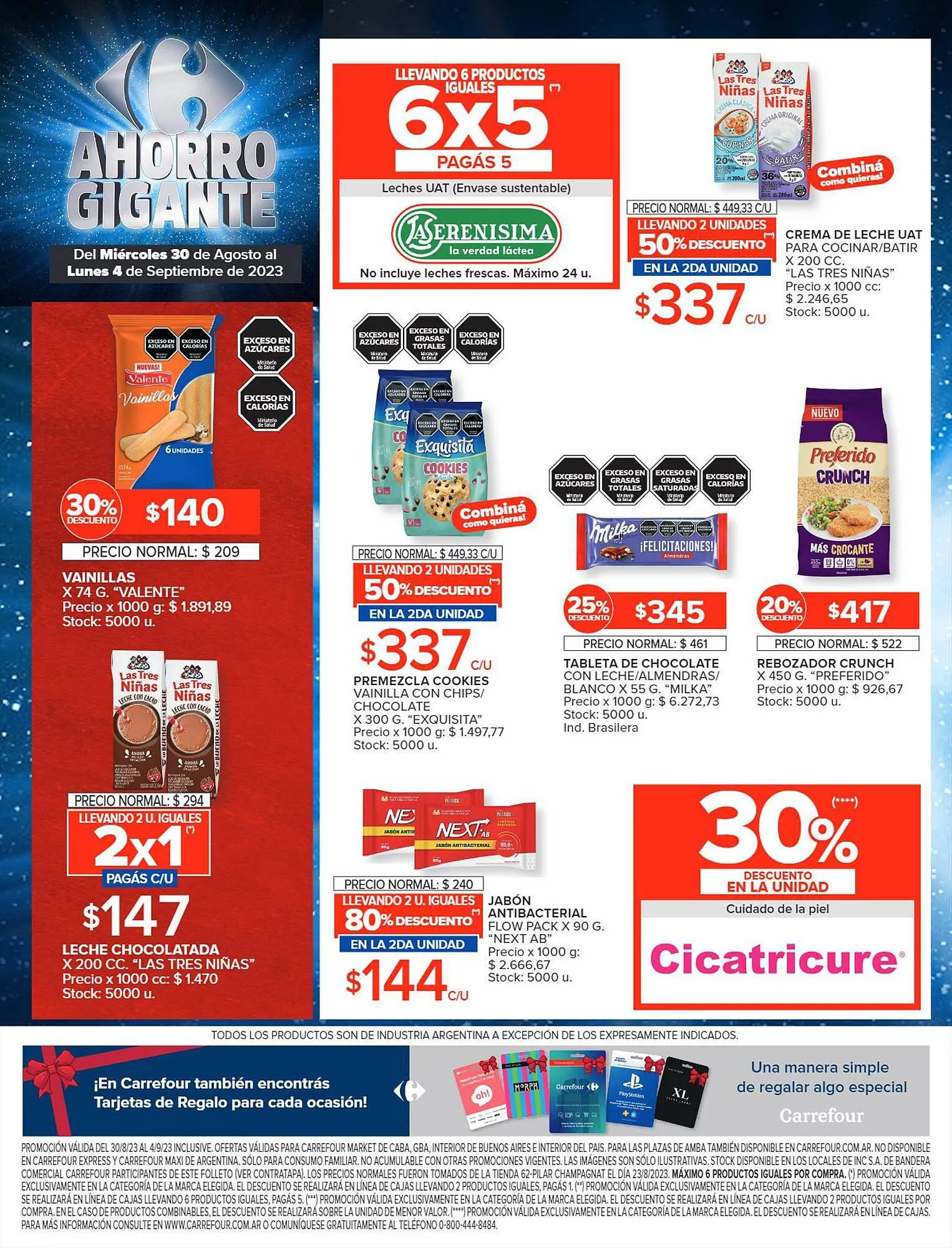 Ofertas de Catálogo Carrefour Market 30 de agosto al 4 de septiembre 2023 - Página 4 del catálogo