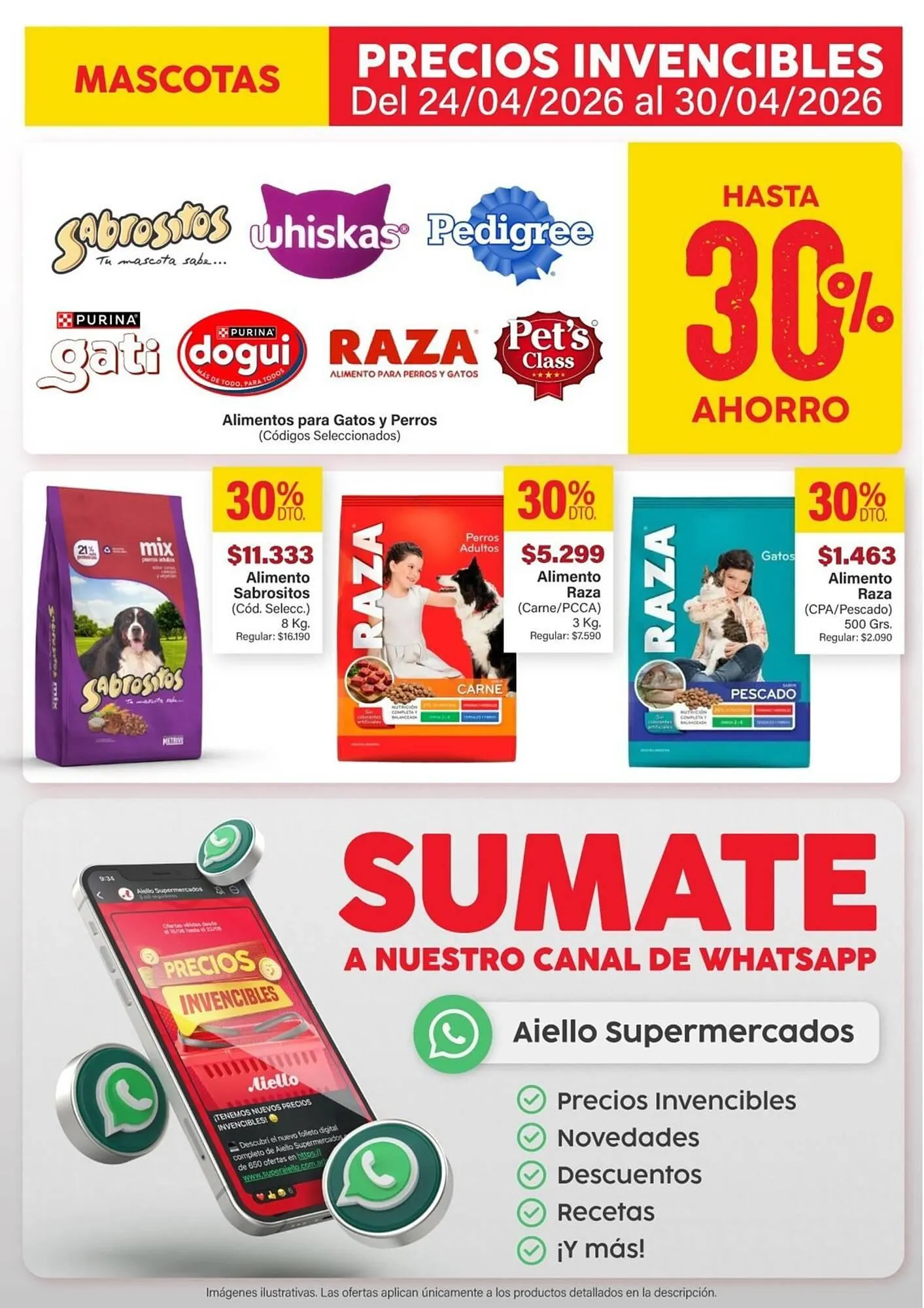Ofertas de Catálogo Supermercados Aiello 30 de abril al 3 de mayo 2026 - Página 16 del catálogo