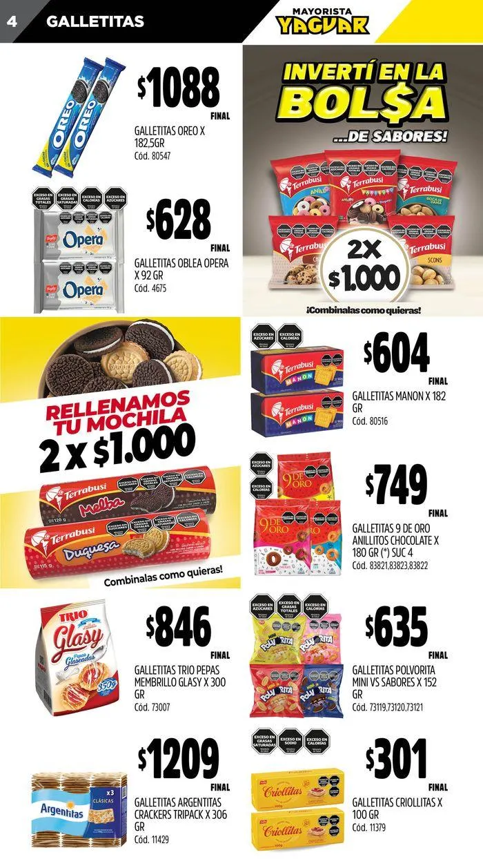 Ofertas de Ofertas Supermercados Yaguar Trelew 24 de junio al 30 de junio 2024 - Página 4 del catálogo