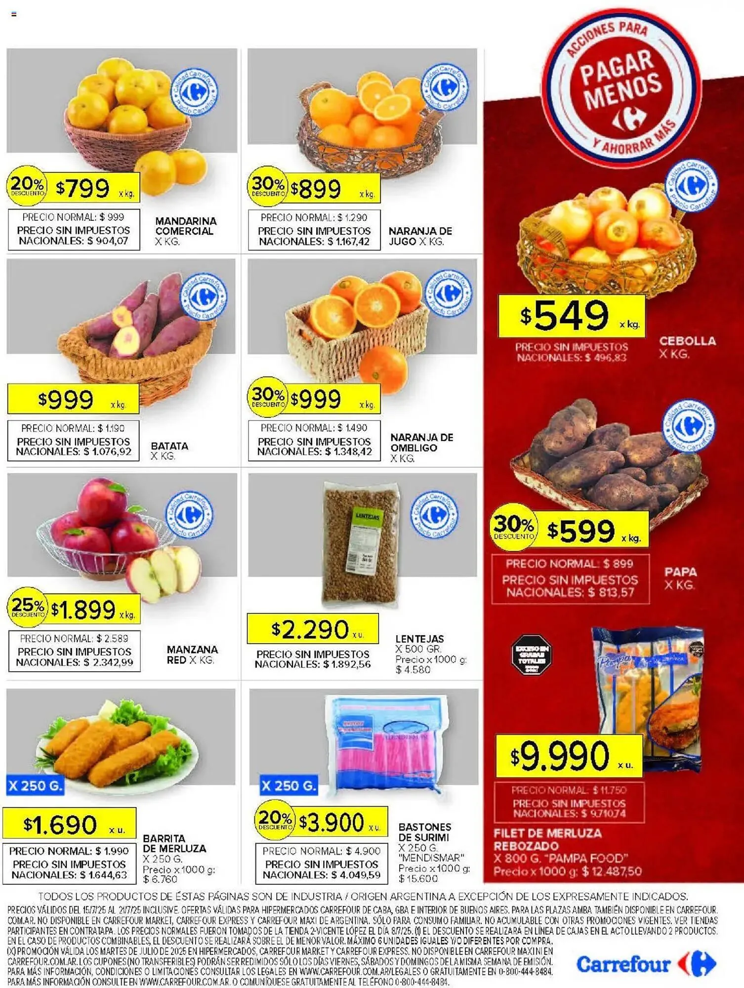 Ofertas de Catálogo Carrefour 15 de julio al 21 de julio 2025 - Página 14 del catálogo