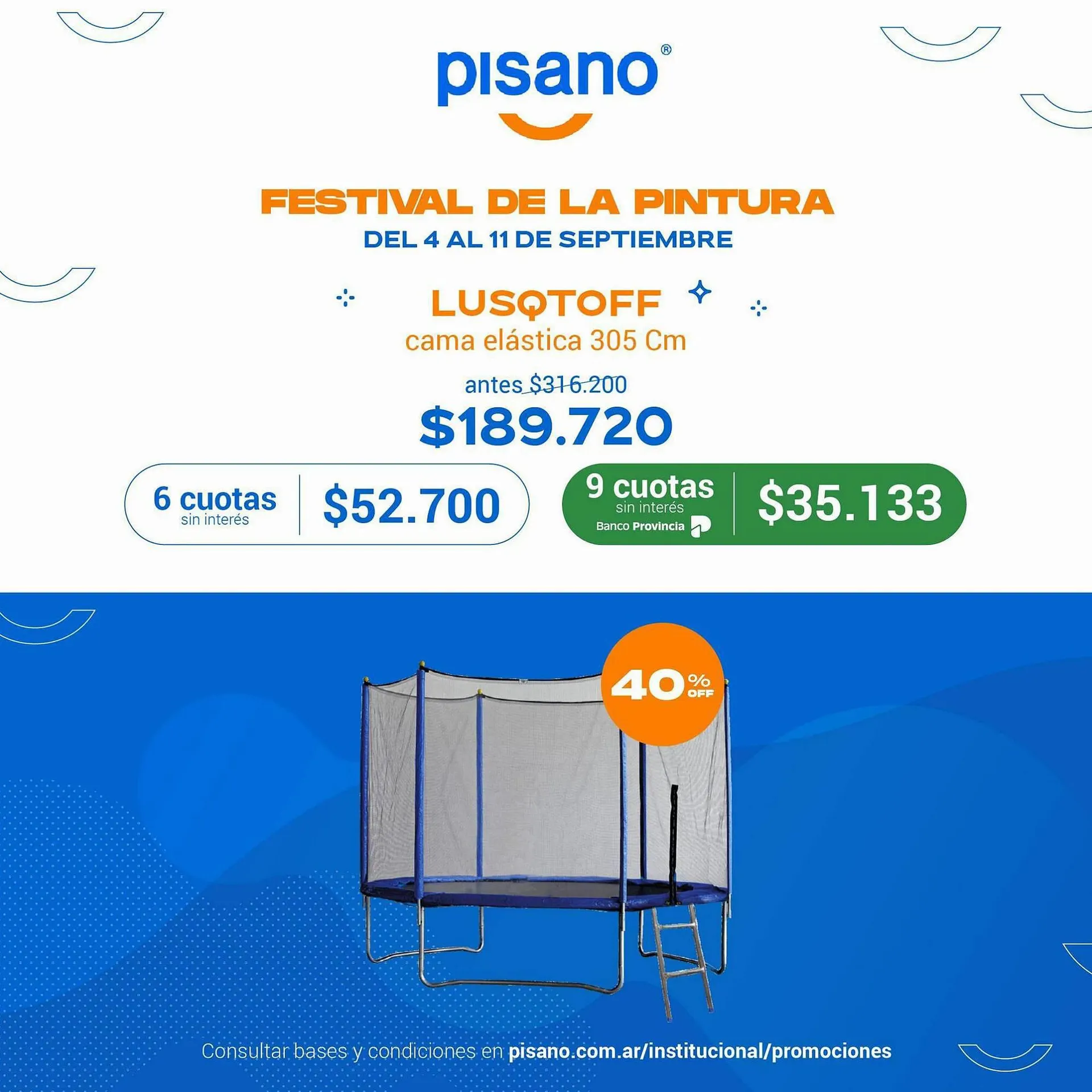 Ofertas de Catálogo Pinturerías Pisano 8 de septiembre al 11 de septiembre 2023 - Página 7 del catálogo