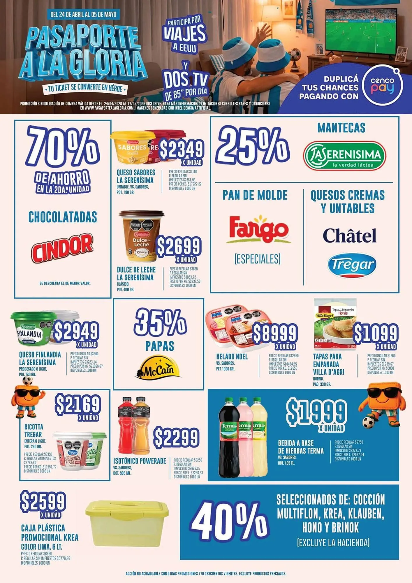 Ofertas de Catálogo Supermercados Vea 24 de abril al 5 de mayo 2026 - Página 6 del catálogo